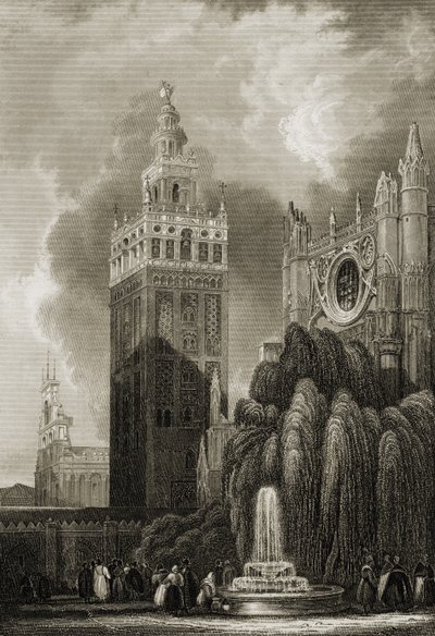 The Giralda Tower, Seville, Spain by English School